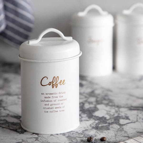 Container | ESCULL | til kaffe hvid | 14x10cm | 872711
