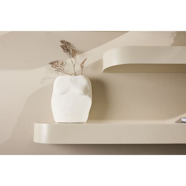Glow væghylde sæt med 3 beige.