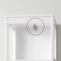 Miniatyrbild 8 av 9: Petite colonne de rangement 2 tiroirs et 2 étagères blanc - H141,5 cm