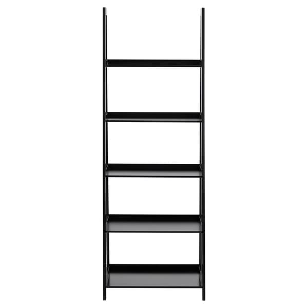 Wally reol 5 hylder sort.