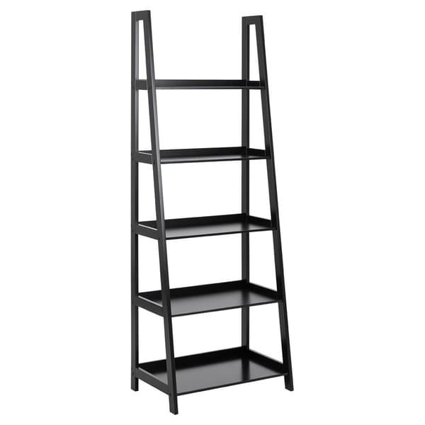 Wally reol 5 hylder sort.