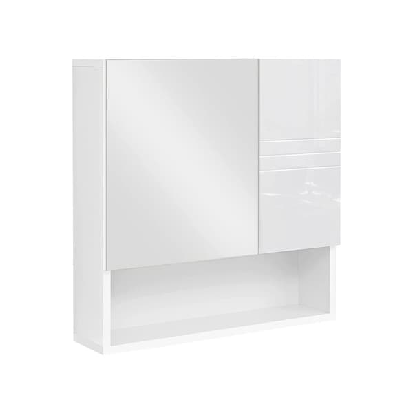 Spegelsk�p 54 x 15 x 55 cm vit