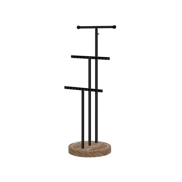 3-i-1 smykkeholder sort