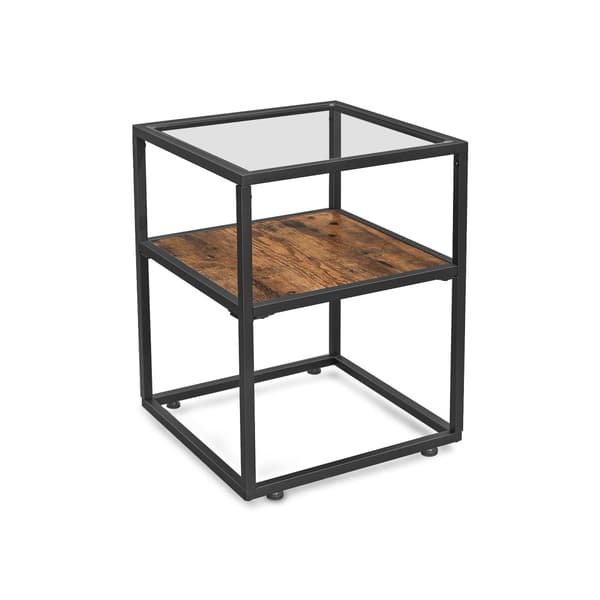 Sideskap med glassoverflate