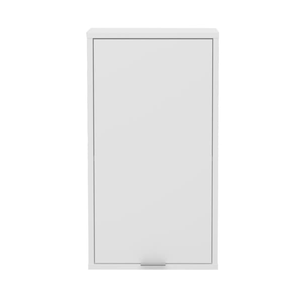 Meuble Haut de Salle de Bain 1 Porte L37 x H68cm - Zamora