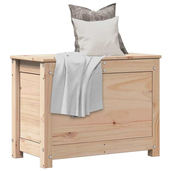 Förvaringslåda 60x32x45,5 cm massiv furu