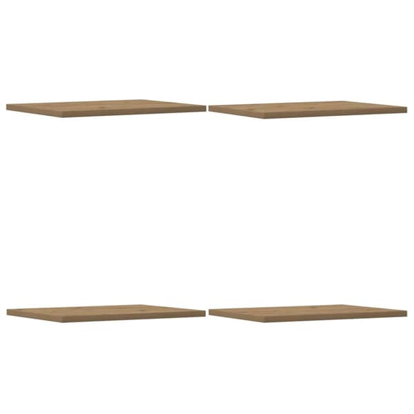Hyllplan 4 st artisan ek 40x30x1,5 cm konstruerat trä