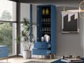 Pikkukuva 6 / 10: FURNLUX VITRIINI MARINE BLUE & GOLD 55CM