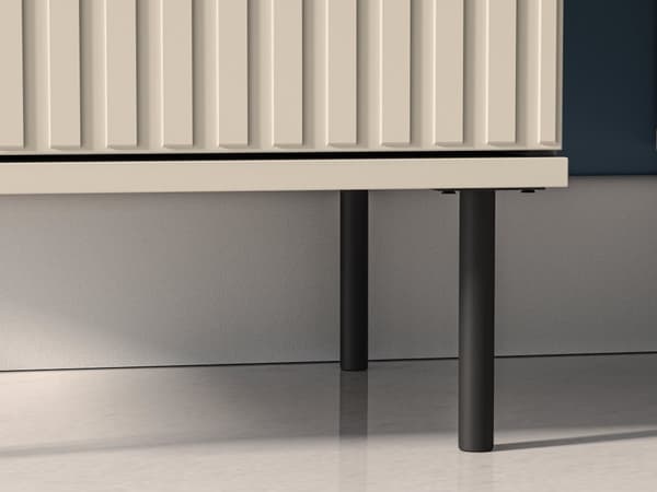 FURNLUX VITRINSKÅP SOPHIE BEIGE 55CM