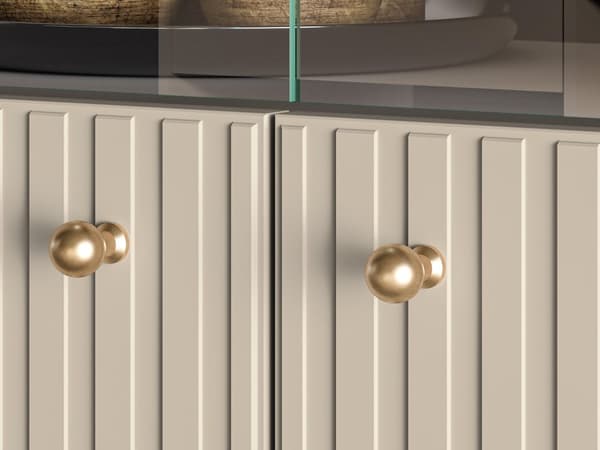 FURNLUX VITRIINI SOPHIE BEIGE 92CM