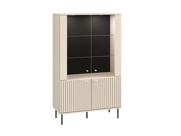 FURNLUX VITRIINI SOPHIE BEIGE 92CM