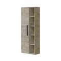 Miniatyrbild 1 av 9: Colonne suspendue 1 porte avec 5 niches de rangement H135 cm