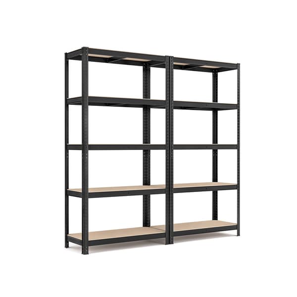 Förvaringshyllor set om 2 st 180 x 90 x 40 cm