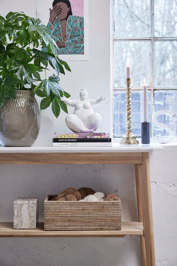 FURNLUX FÖRVARING NORAH BEIGE 25CM