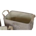 Miniatyrbillede 2 af 4: Multi-purpose basket DKD Home Decor Beige Grey Light brown 40 x 30 x 24 cm Wood 3 Pieces (3 Units)