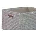 Miniatyrbild 3 av 5: Multi-purpose basket DKD Home Decor Pink Silver polypropylene 44 x 36 x 50 cm 4 Kg 5 Pieces