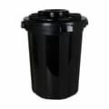 Miniatyrbillede 2 af 2: Rubbish Bin Dem Hop Black 70 L (3 Units)