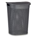 Miniatyrbillede 3 af 3: Laundry Basket Kipit 4790-2 Anthracite Plastic 60 L 43,5 x 57,5 x 34 cm (6 Units)