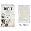 Miniatyrbild 4 av 4: Vacuum Bags Kipit 58097 Transparent Polyethylene Plastic 70 x 105 cm (12 Units)