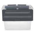 Miniatyrbild 3 av 3: Storage Box with Lid Kipit 87953 Transparent Anthracite Plastic 48 L (6 Units)
