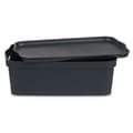 Miniatyrbillede 3 af 3: Storage Box with Lid Kipit TP595-1 Anthracite Plastic 14 L 29,5 x 14,3 x 45 cm (12 Units)