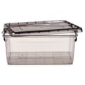 Miniatyrbillede 3 af 3: Storage Box with Lid Kipit TP547-2 Anthracite Plastic 22 L (6 Units)