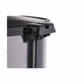 Miniatyrbild 4 av 4: Pedal bin Berilo D002-2 Dark grey Plastic 20 L (4 Units)
