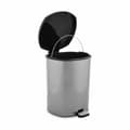 Miniatyrbild 3 av 4: Pedal bin Berilo D-003-2 Dark grey Plastic 11 L (6 Units)