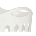 Miniatyrbillede 4 af 4: Laundry Basket White Plastic 50 L 44 x 56 x 41 cm (12 Units)