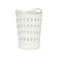 Miniatyrbillede 2 af 4: Laundry Basket White Plastic 50 L 44 x 56 x 41 cm (12 Units)