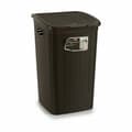 Miniatyrbild 2 av 3: Laundry Basket Stefanplast Elegance Brown Plastic 50 L 36,5 x 54,5 x 38 cm (6 Units)