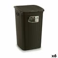 Miniatyrbild 1 av 3: Laundry Basket Stefanplast Elegance Brown Plastic 50 L 36,5 x 54,5 x 38 cm (6 Units)