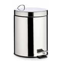 Miniatyrbillede 5 af 5: Pedal bin Silver Stainless steel Plastic 3 L (6 Units)