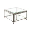 Miniatyrbillede 1 af 3: Jewelry box DKD Home Decor Crystal Metal 16 x 16 x 10 cm Silver Transparent