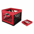 Miniatyrbild 2 av 2: Multi-use Box Tontarelli Red Squared 33,5 x 33, x 27,9 cm (6 Units)
