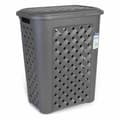 Miniatyrbillede 2 af 2: Laundry basket Tontarelli Arianna 30 L Graphite 37,5 x 27,5 x 47 cm (6 Units)