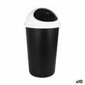 Miniatyrbillede 1 af 2: Rubbish Bin Tontarelli Big hoop White Black 45 L (10 Units)