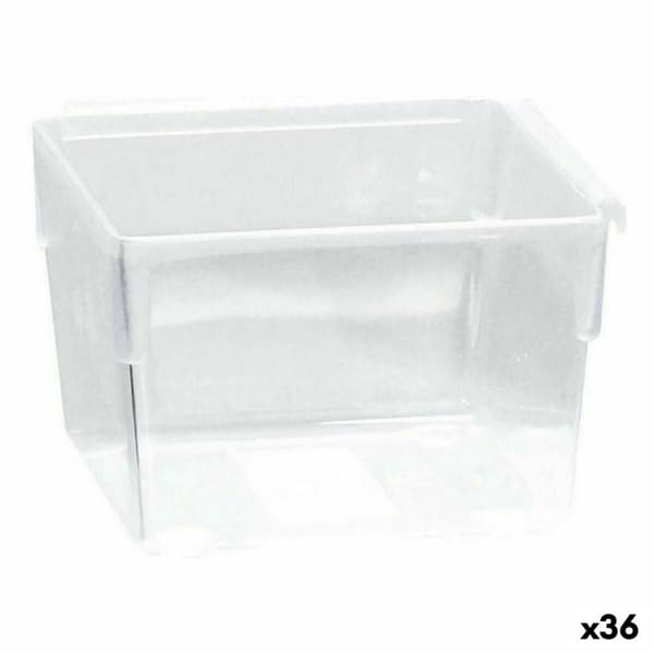 Multi-use Box Modular Transparent 8 x 8 x 5,3 cm (36 Units) | CDON