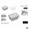 Miniatyrbillede 1 af 4: Multi-purpose basket Confortime 20 x 15,5 x 8 cm (12 Units)