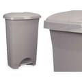 Miniatyrbillede 2 af 4: Pedal bin Grey Plastic 50 L (3 Units)