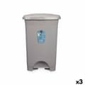 Miniatyrbillede 1 af 4: Pedal bin Grey Plastic 50 L (3 Units)