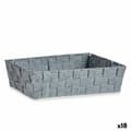 Miniatyrbild 1 av 4: Multi-purpose basket Kipit 79812 Grey Cloth 3,8 L 34 x 8,5 x 21 cm (18 Units)