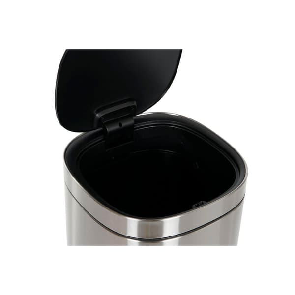 Rubbish bin Home ESPRIT Silver Stainless steel polypropylene 30 L