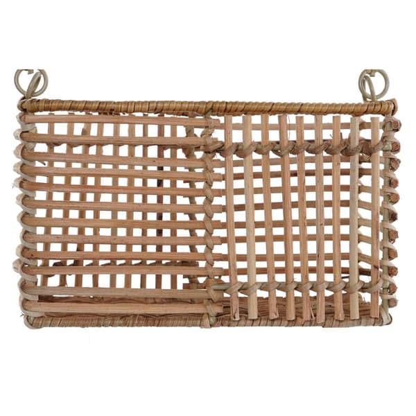 Cutlery basket DKD Home Decor Brown Iron 20 x 10 x 12 cm