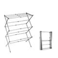 Miniatyrbillede 9 af 10: Folding and Extendable Metal Clothes Dryer with 3 Levels Cloxy InnovaGoods 11 Bars
