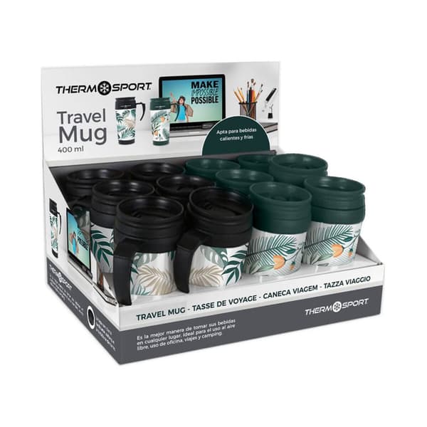 Thermal Cup with Lid ThermoSport 400 ml 0,4 l (12 Units)