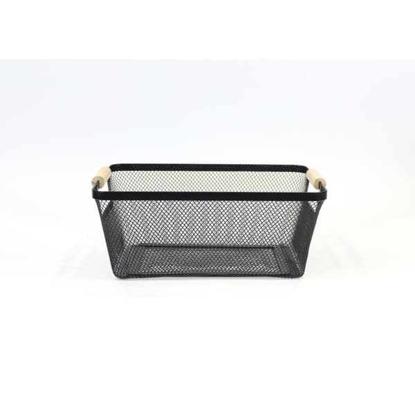 Multi-purpose basket Confortime Metal 33,2 x 22,6 x 13,5 cm (10 Units)