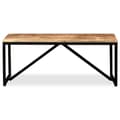 Pikkukuva 2 / 10: vidaXL Penkki kiinteä mangopuu 110x35x45 cm