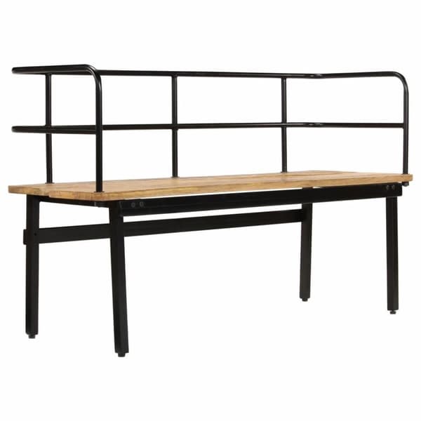 vidaXL Benk 120x40x70 cm heltre mango