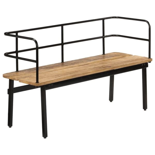 vidaXL Benk 120x40x70 cm heltre mango
